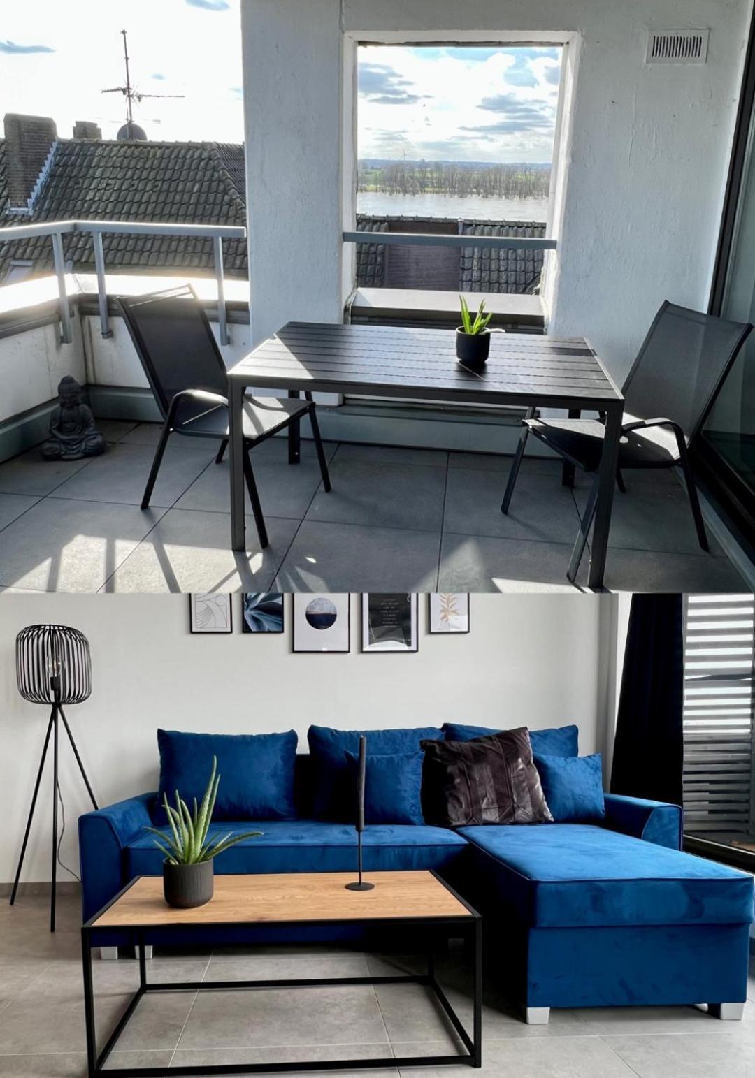 Piso Superior - Exklusives Apartment An Der Promenade Mit Rheinsicht & Loggia Emmerich Εξωτερικό φωτογραφία